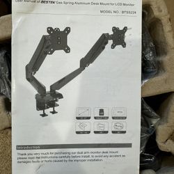 Dual Monitor VESA Mount For Desk