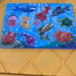 Magnetic Puzzle Sea Animals 