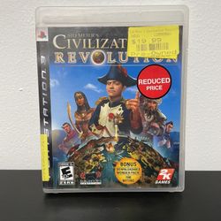 Sid Meier’s Civilization Revolution PS3 PlayStation 3 National Geographic 2K