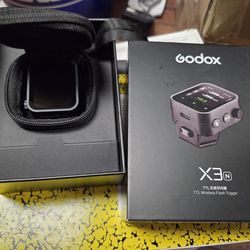 Godox X3N X3 N X3-N TTL Wireless Flash Trigger for Nikon Cameras,Touch Screen OLED TTL Wireless Flash Trigger Transmitter, with TCM Conversion,7 Days 