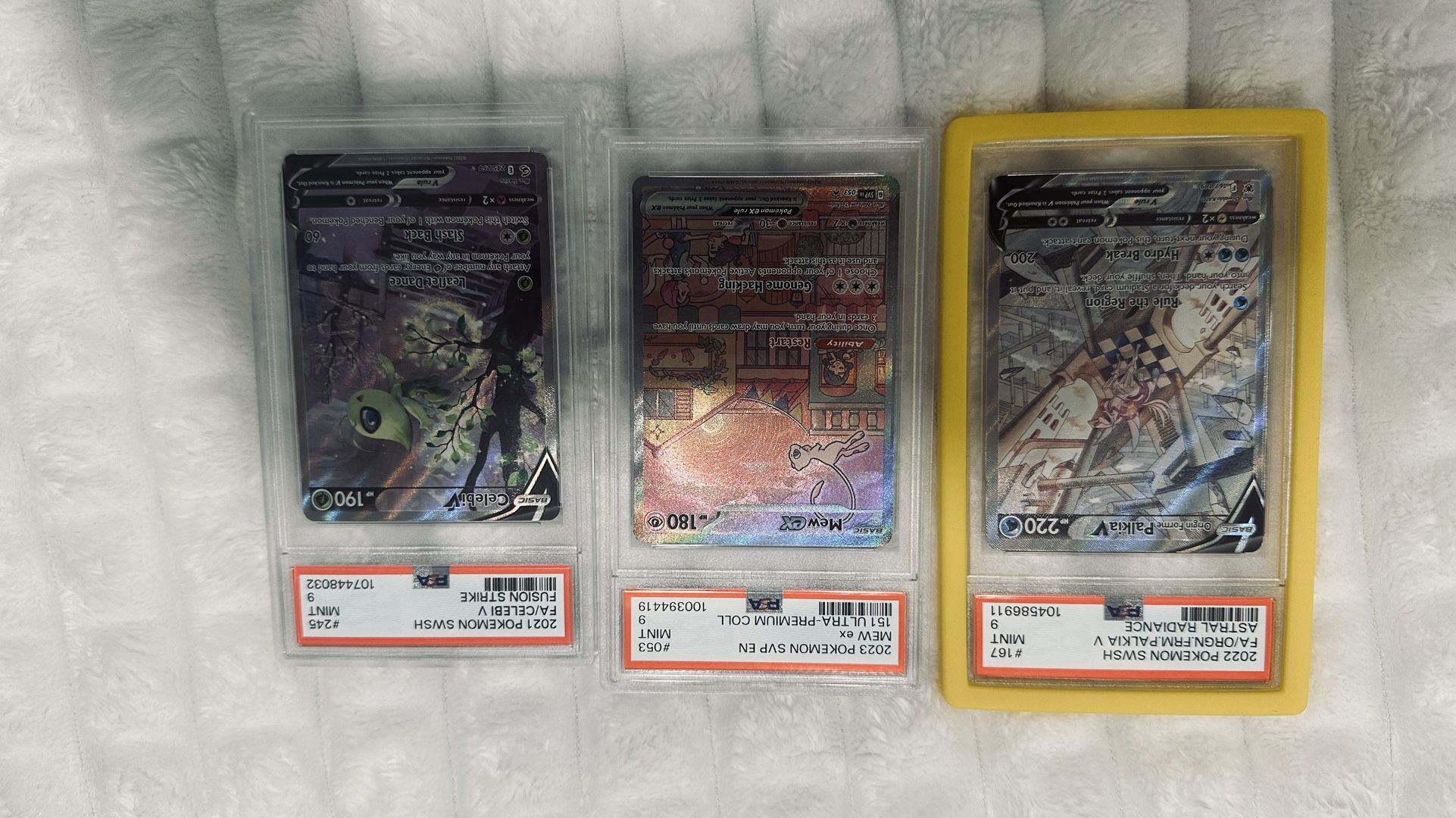 Pokemon Cards And Slabs