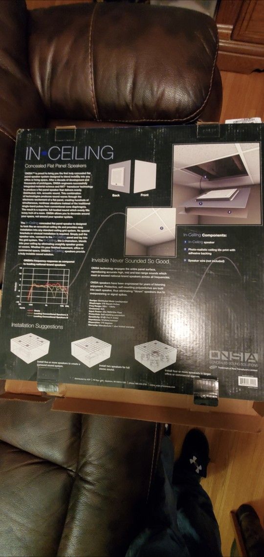 Ceiling Tile Speaker