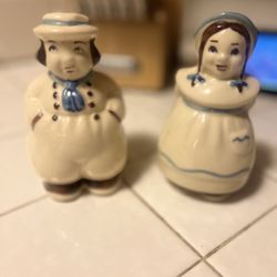 1950’s Dutch Jack And Jill Salt And Pepper Shaker 