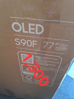 SAMSUNG 77"INCH OLED 4K S90F