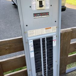 Electrical Panel, Cutler Hammer 400 Amp Main 