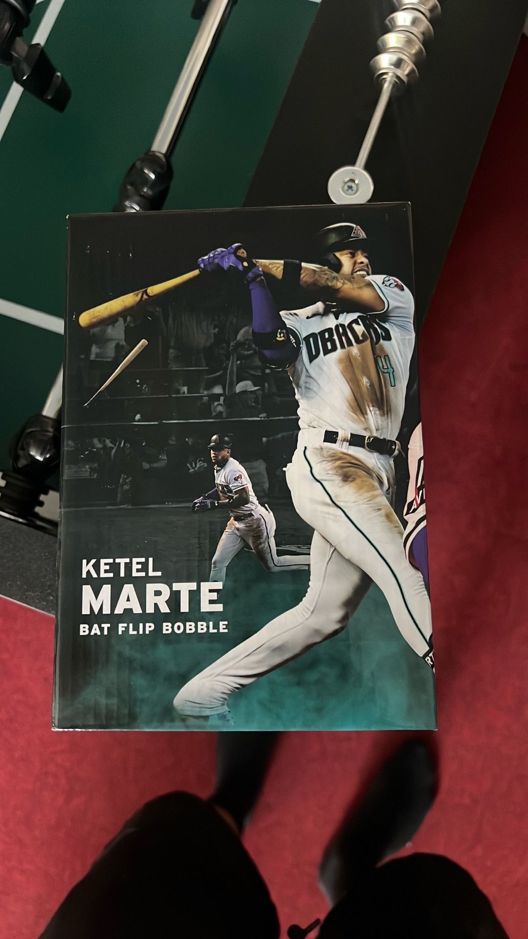 Katel Marte Bat Flip Bobblehead
