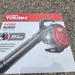 Hyper Tough 26CC 2-Cycle Gas Blower, 400 CFM and 150MPH