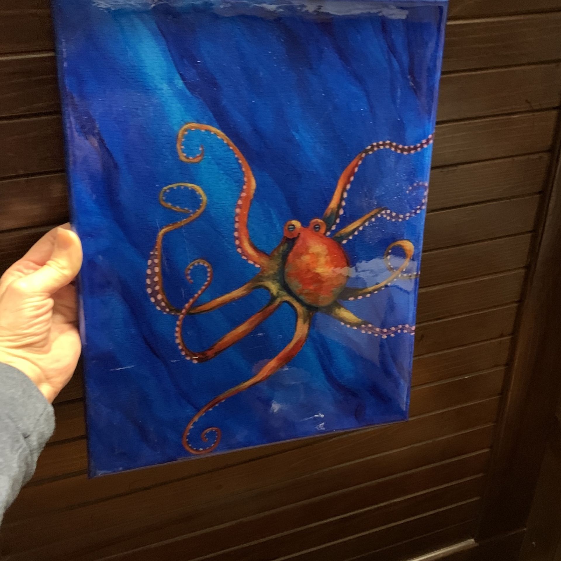 Octopus Painting