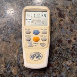 Hampton Bay Ceiling Fan and Light Remote Control