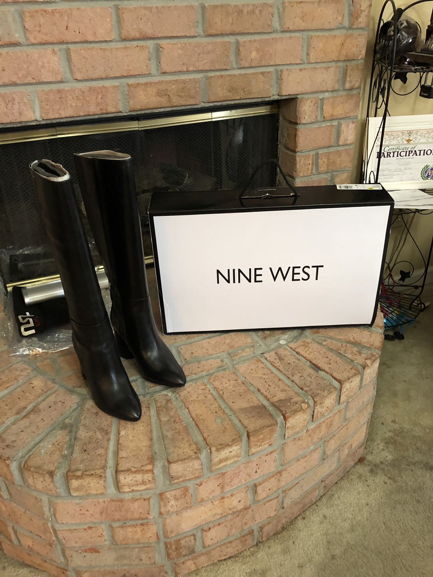 Nine West Christie Tall Black Boots