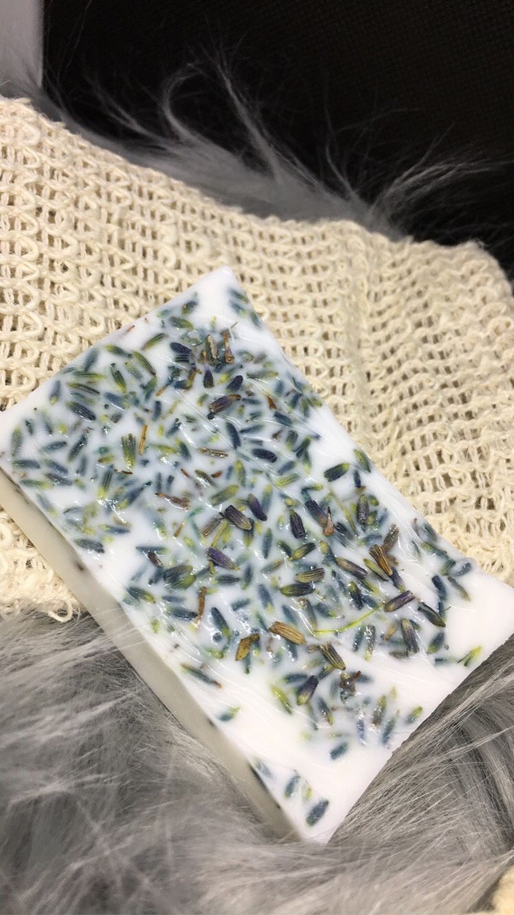 Essential oil infused Shea butter soap