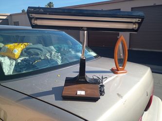 1970's 2 Tube Gooseneck Desk Lamp