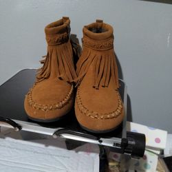 New Short fringed fashion boots