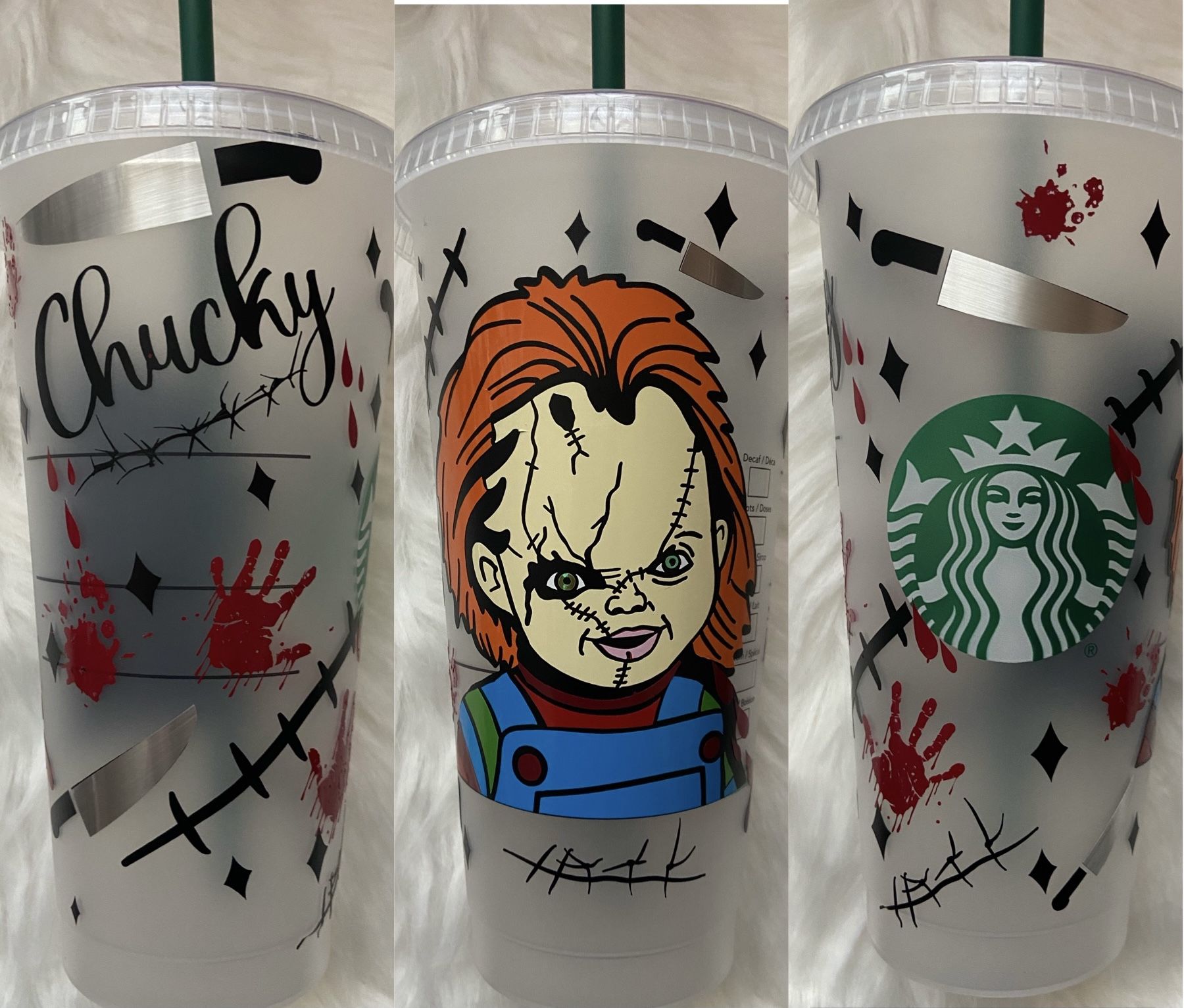 Chucky Personalized Starbucks Cup