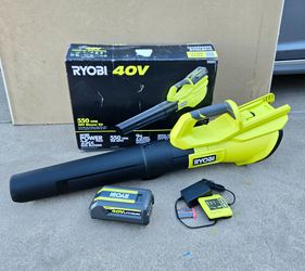 RYOBI 40V Leaf Blower KIT 550CFM