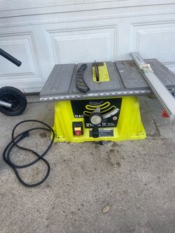 Ryobi table saw