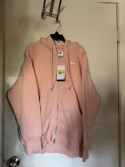 Pink; Adult Small; Nike Zip-up