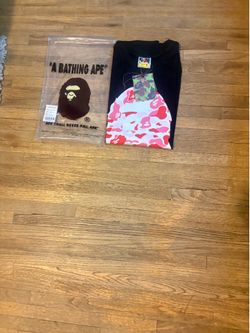 Pink Bape tee