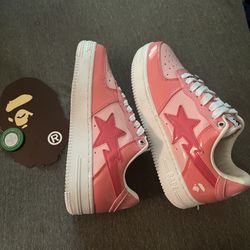 bape sta low pink