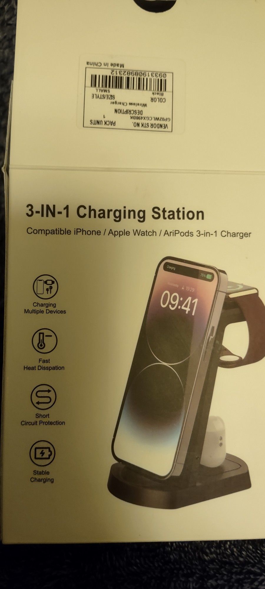 New In Box  Apple 3 In One Charging Station 