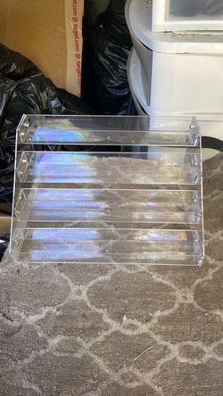 Acrylic display tray