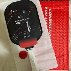 Rpm Friction Pro V2 BRAND NEW Pickleball Paddle 16mm