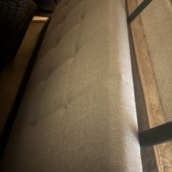 Queen mattress bed frame