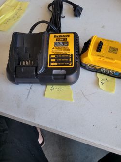 Dewalt 20v Max Charger, Power Stack & 2AH Batteries