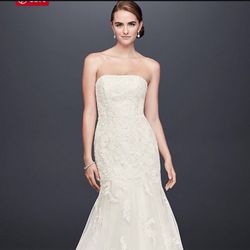 David’s Bridal wedding dress WG3869