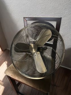 Retro Metal Ceiling Fan