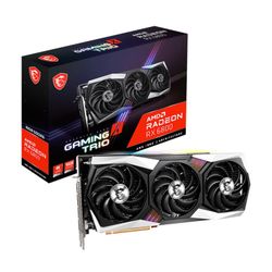 MSI Gaming Radeon RX 6800 16GB GDRR6 256-Bit HDMI/DP 2285 MHz RDNA 2 Architecture OC Graphics Card (RX 6800 XT Gaming X Trio 16G)