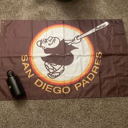 Padres Flag (Man Cave Banner)