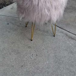 Pink stool chair 