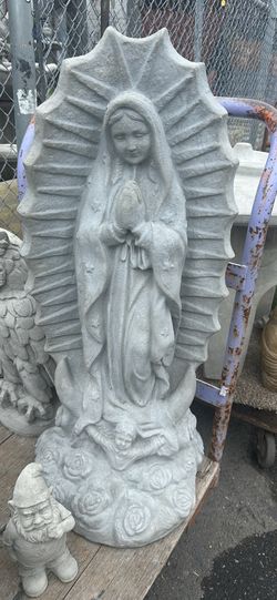 Virgin Mary statue