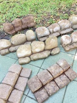 Border Edging stones for garden