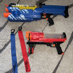 Two Nerf Rival Guns!