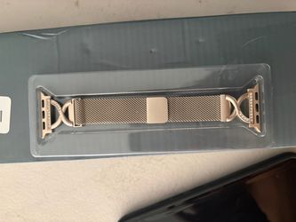 Rose Gold Mesh Apple Watch Band