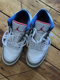 JORDAN 3 Retro OG TRUE BLUE 2016 size 10.