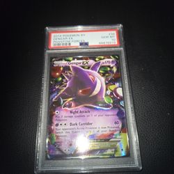 2014 Gengar Ex From Phantom Forces Psa 10 Pokemon Card