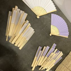 Paper Fans From Wedding 