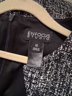 Enfocus Studio Sleeveless Dress, Size 12