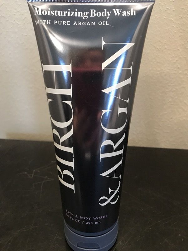 Bath and Body Wash Birch and Argan moisturizing body wash NEW