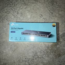 TP-Link TL-SG116 16-Port Gigabit Ethernet Desktop Switch