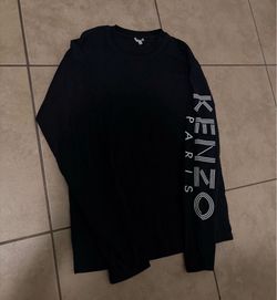Kenzo Paris Black Long Sleeve Shirt