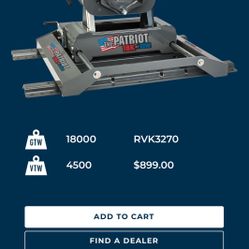 2024 B&W Patriot 5th Wheel Hitch