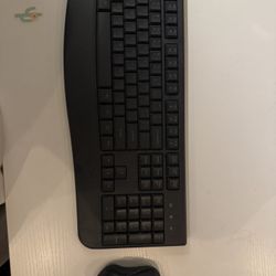 navy blue keyboard + mouse (bluetooth) 
