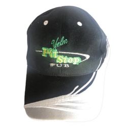 Idaho Yelm Pit Stop Pub Bar Grill Baseball Cap Hat Embroidered
