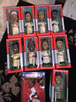 Genuine hand painted baseball bobble heads