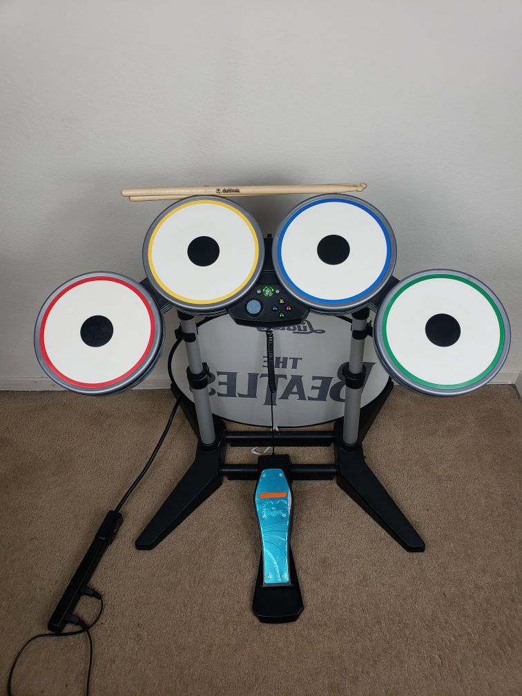 Rock Band The Beatles XBox 360 Drumset