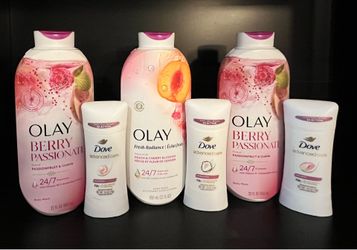 (BUNDLE) BODY WASH - DEODORANTS (ALL IN PICTURE)